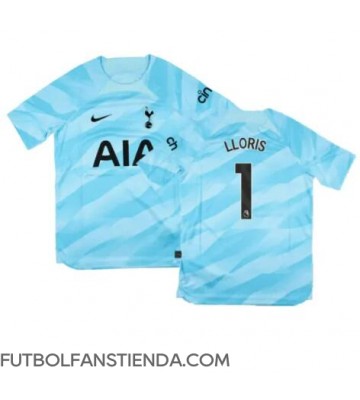 Tottenham Hotspur Hugo Lloris #1 Portero Primera Equipación Niños 2023-24 Manga Corta (+ Pantalones cortos)